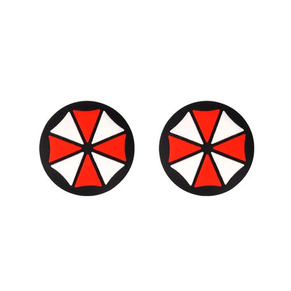 2pc Soft Silicone Thumb Stick Grip Caps for PS5 PS4 Xbox Switch Controller
