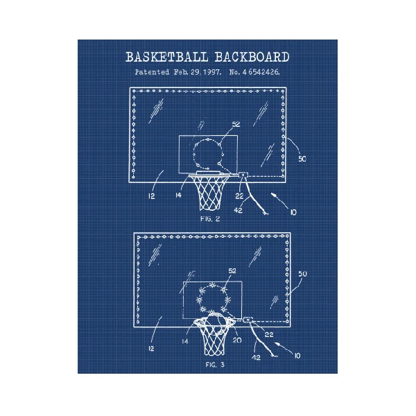 Basketball Court Posters Canvas Art Prints , Sports Basketball Canvas Painting Retro Wall Picture Boys Room Art Decor