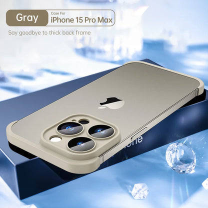 Luxury With Lens Protector Corner Pad Soft Silicone Case for iPhone 16 15 Pro Max Shockproof Phone Cover for iPhone 16 15 14