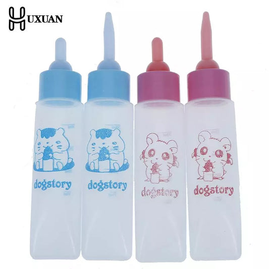 1pcs Pet Milk Bottle 30ml Silicone Nipple Small Animal Feeding Hamster Cat Dogs Puppy