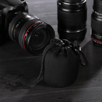 Camera Lens Pouch Bag Neoprene Waterproof Soft Video Camera Lens Pouch Bag Case for Canon Sony for Most Digital SLR Camera