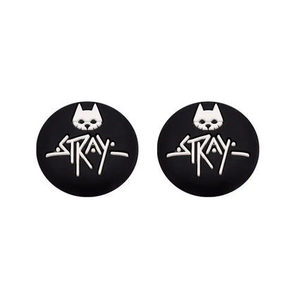 2pc Soft Silicone Thumb Stick Grip Caps for PS5 PS4 Xbox Switch Controller