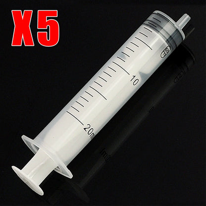 5pcs 1ml,3ml,5ml,10ml,20ml,2.5ml,30ml,50ml Sterile Pet Feeding Disposable Syringe or Hydroponics Lab Medical Tool Nutrient