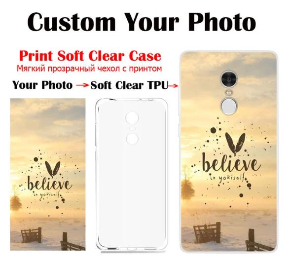 Customized Phone Cases For Xiaomi Poco X4 Pro 5G Poco X3 NFC X4 GT M4 X5 Pro Silicone Cover DIY Personalized Photo Picture Funda