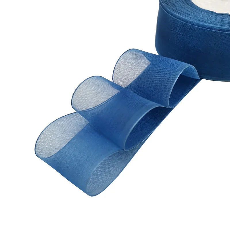 40mm Organza Ribbons Wholesale Gift Wrapping Decoration Christmas Ribbons