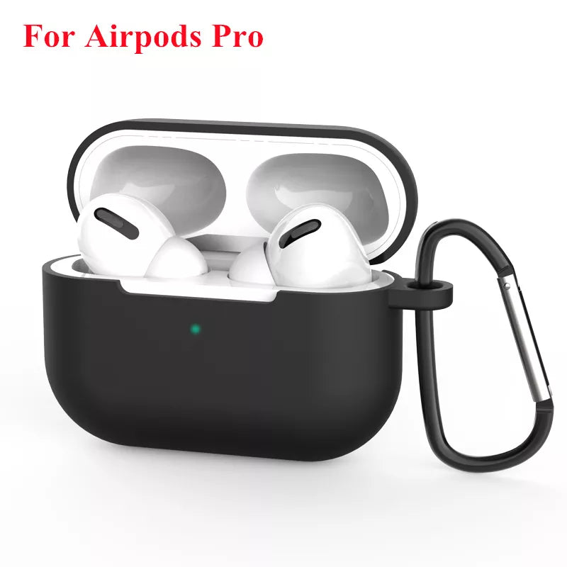 Silicone Protective Case for Apple AirPods Pro and AirPods 3