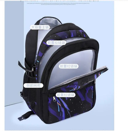 Kids School Rolling Backpack for Boys School Satchel With Wheels Trolley Luggage Bag School Trolley Bags School Wheeled Backpack
