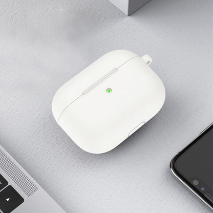 3rd Gen Earphone Case for AirPods 3 Apple Earphone Protective Case With Hook Hole Silicone Airpods Case Cover Earbuds Ear Pads