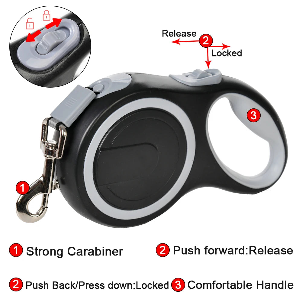 Long Strong Pet Leash for Large Dogs