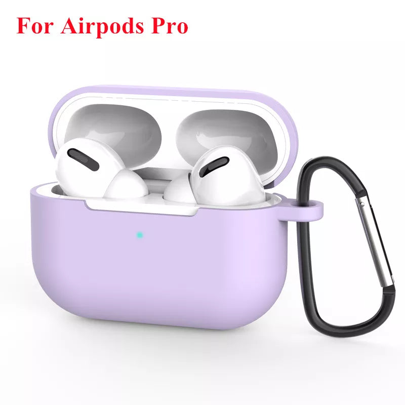 Silicone Protective Case for Apple AirPods Pro and AirPods 3