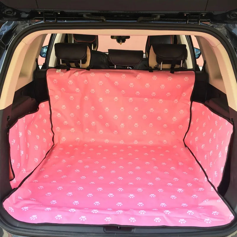CAWAYI KENNEL Pet Carriers Dog Car Seat Cover Trunk Mat Cover Protector Carrying for Cats Dogs Transportin Perro Autostoel Hond