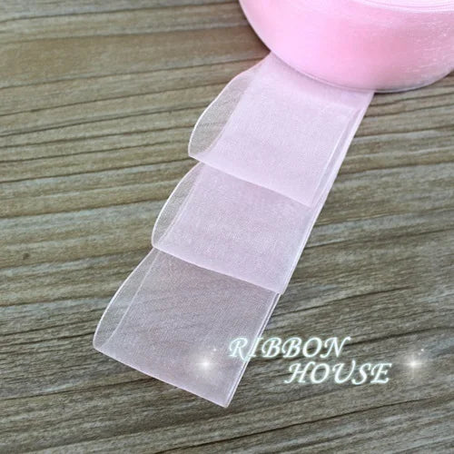 40mm Organza Ribbons Wholesale Gift Wrapping Decoration Christmas Ribbons