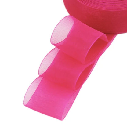 40mm Organza Ribbons Wholesale Gift Wrapping Decoration Christmas Ribbons
