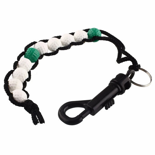 Golf Score Counter Golf Stroke Score Counter Plastic Golf Ball Beads Putt