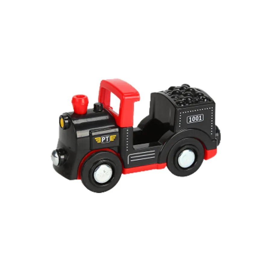 Wooden Track Electric Locomotive Train Magnetic Car Toy for All Brand Wooden Train Track Railway Toys for Kids Educational Toys