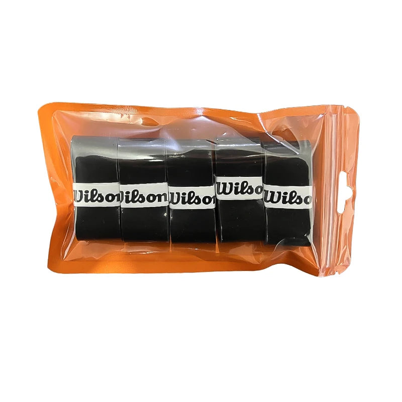 WILSON Sticky Overgrip for Beach Tennis Racket Padle Pickleball Tennis Badminton Racket PRO Series 5 Pcs