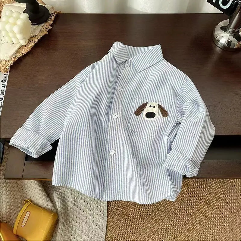 IENENS Kids Shirt Tops Clothes Child Spring Thin Shirts T