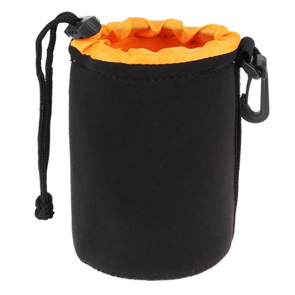 Camera Lens Pouch Bag Neoprene Waterproof Soft Video Camera Lens Pouch Bag Case for Canon Sony for Most Digital SLR Camera