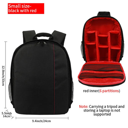 Digital Camera Backpack, Outdoor Large-Capacity Camera Bag, Laptop Backpack, Multi-Functional Convenient Backpack