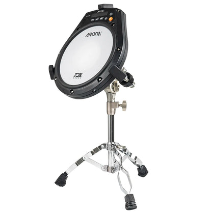 AROMA APD-20 Electronic Mute Drum Beating Board Electronic Drum Pad Built-In Battery Metronome Training Percussion Music Parts