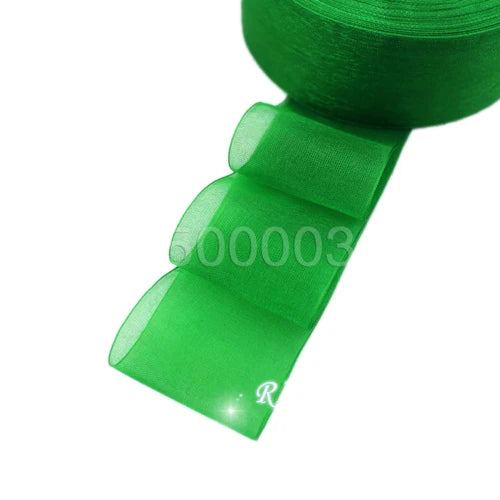 40mm Organza Ribbons Wholesale Gift Wrapping Decoration Christmas Ribbons