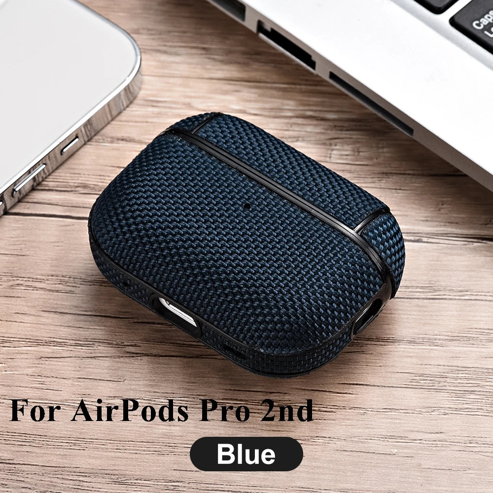 Nylon Hard Plastic Case for AirPods Pro 2 Case for AirPods Pro2 3 3rd USB C Case Wireless Headset for AirPod Air Pods Pro2 Cover