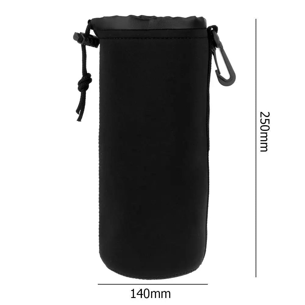 Camera Lens Pouch Bag Neoprene Waterproof Soft Video Camera Lens Pouch Bag Case for Canon Sony for Most Digital SLR Camera