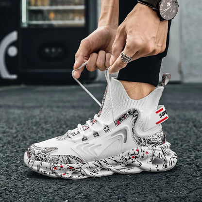 Shoes Men Sneakers Male Casual Mens Shoes Tenis Luxury Shoes Trainer Race Breathable Shoes Fashion Loafers Running Shoes for Men