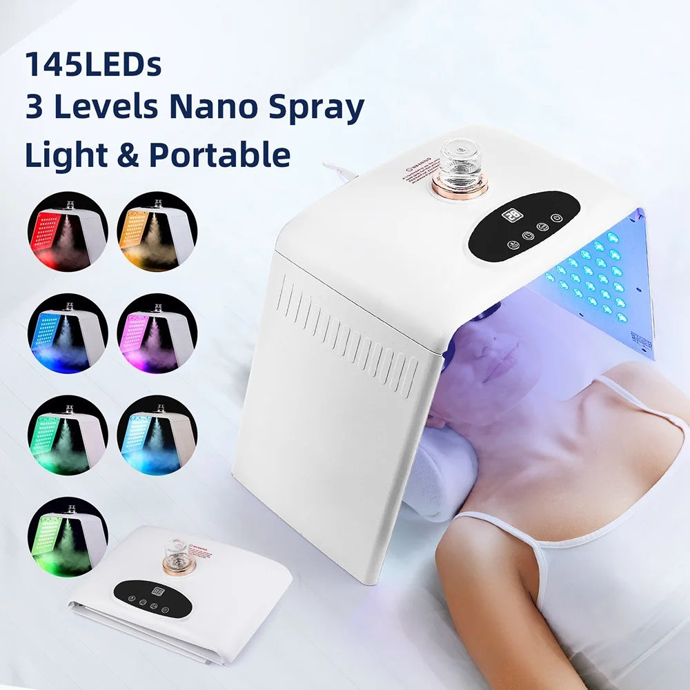 Foldable 7 Colors LED Photon Machine