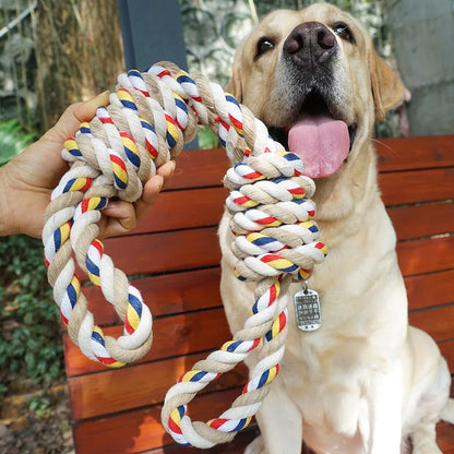 45CM Pets Toys Bite Molar Tooth Rope Dog Toy for Large Dogs Rottweiler Dog Toys Golden Retriever Chewing Teeth Big Toys WF1015