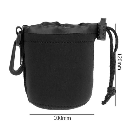 Camera Lens Pouch Bag Neoprene Waterproof Soft Video Camera Lens Pouch Bag Case for Canon Sony for Most Digital SLR Camera