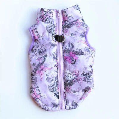 Warm Dog Clothes for Small Dog Windproof Winter Pet Dog Coat Jacket Padded Clothes Puppy Outfit Vest Yorkie Chihuahua Clothes 35