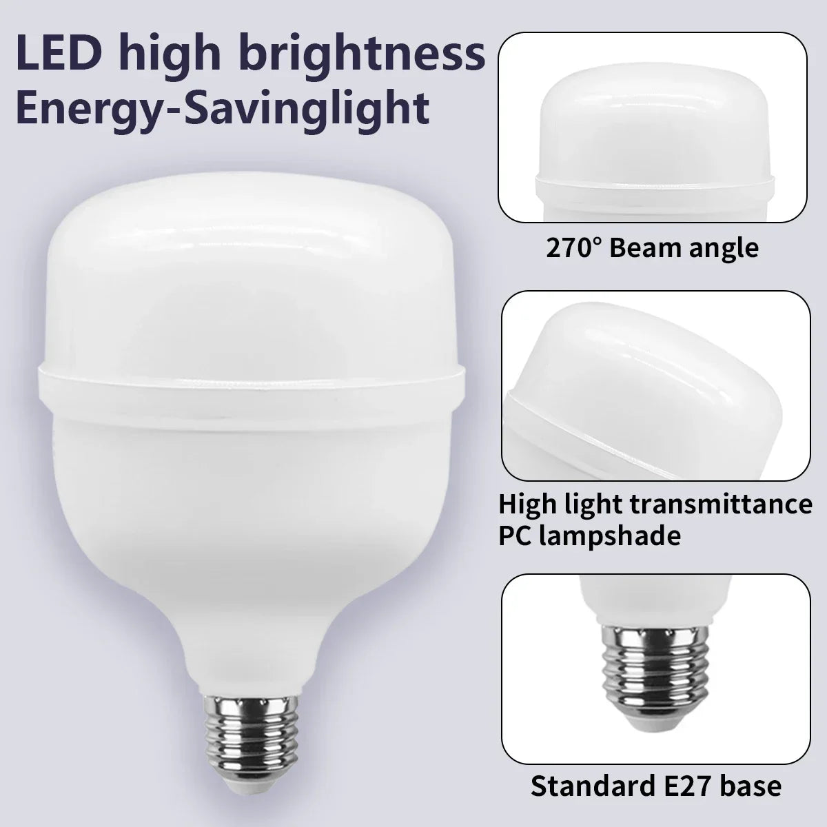 1-5pcs 50W 10W 5000lm Super Bright LED