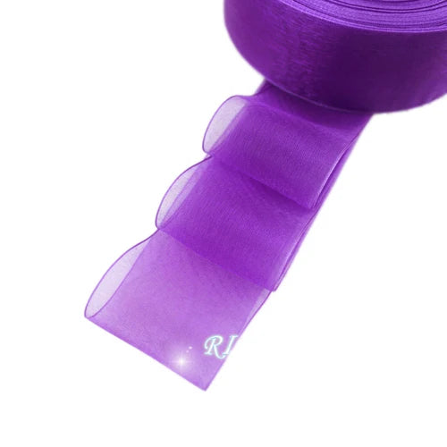 40mm Organza Ribbons Wholesale Gift Wrapping Decoration Christmas Ribbons
