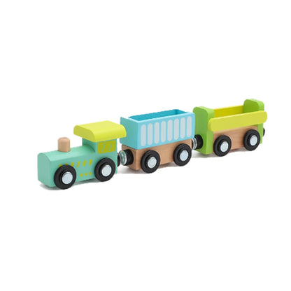 Wooden Track Electric Locomotive Train Magnetic Car Toy for All Brand Wooden Train Track Railway Toys for Kids Educational Toys