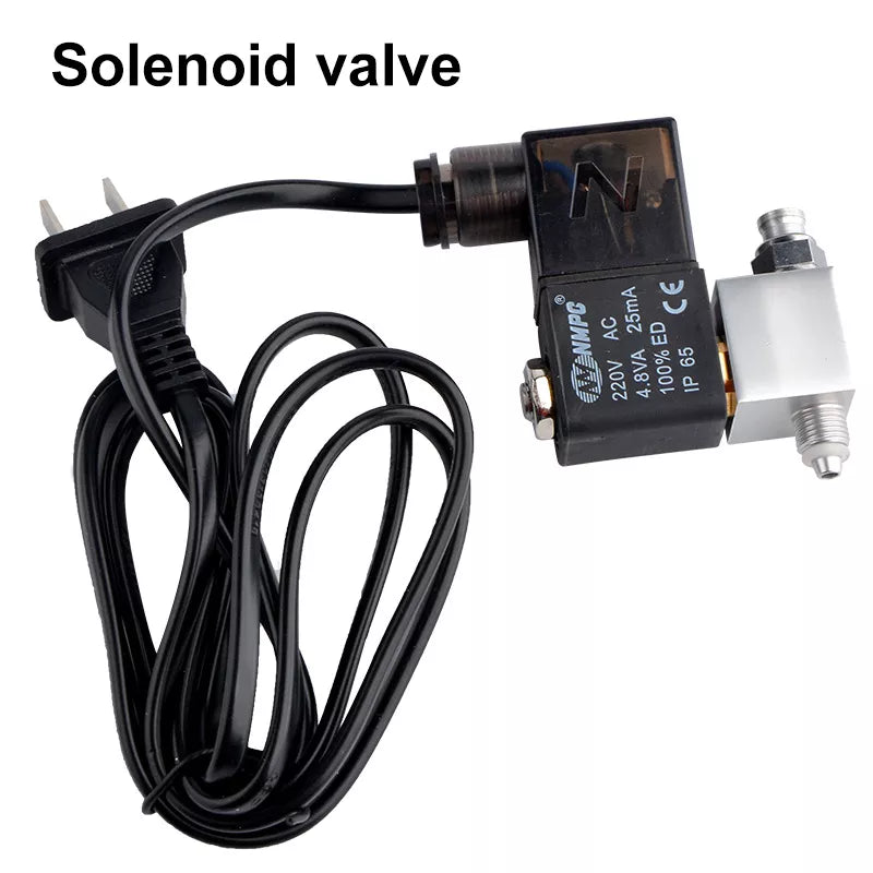 DIY Aquarium CO2 Regulator Magnetic Solenoid Kit Check Valve Fish Tank Accessories CO2 Control System Reactor Generator Set