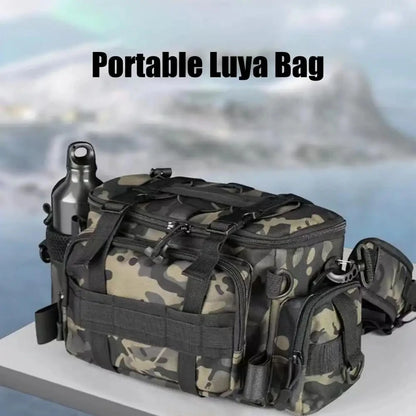 Fishing Tackle, Shoulder Bag, Storage Bag, Portable Fishing Rod Holder, Outdoor Sports Bag, Flying Fishing
