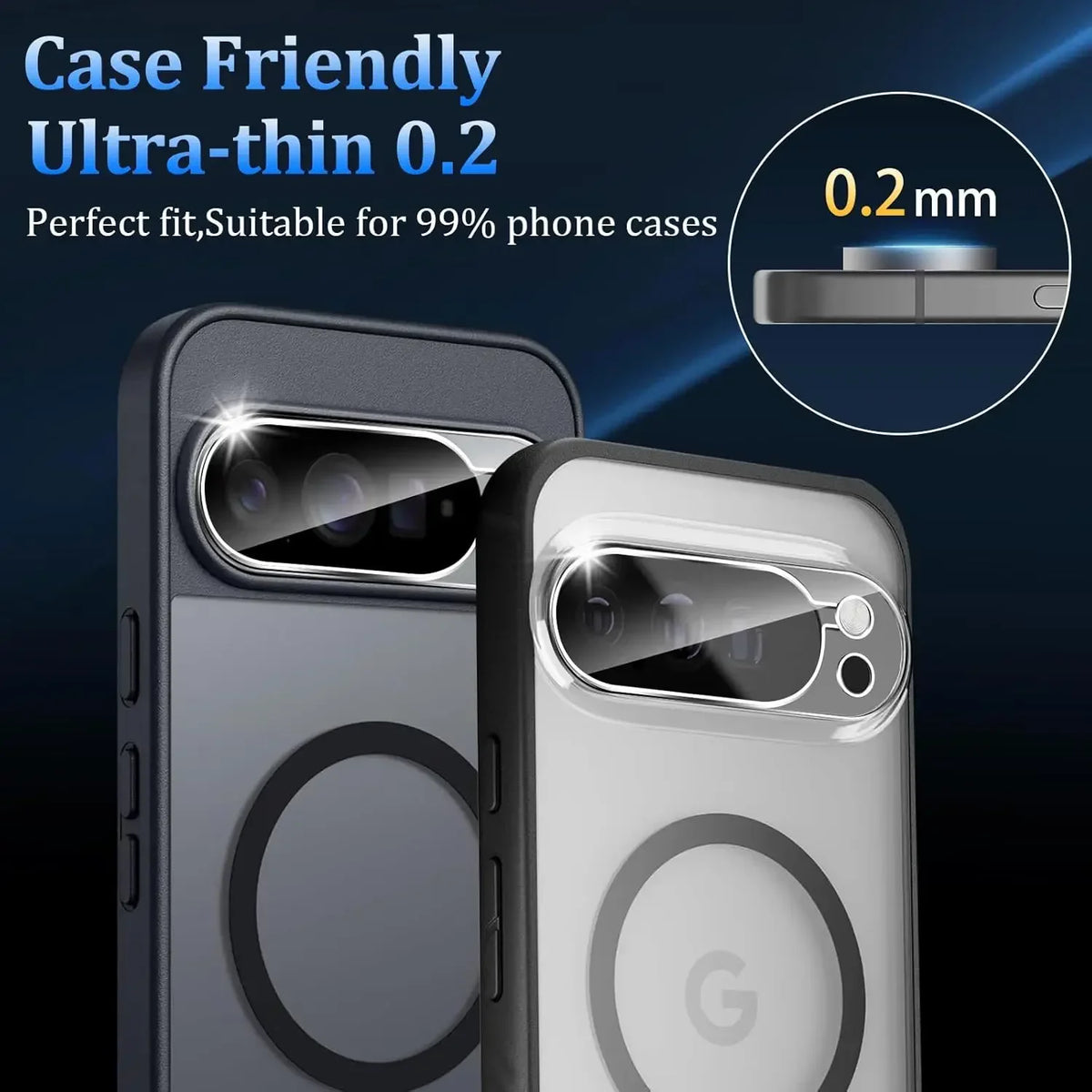 Camera Lens Protector for Google Pixel 11 10 9 8 7 Pro Camera Tempered Glass Len Cover Films for Pixel 11 10 9 Pro XL11Pro 10Pro