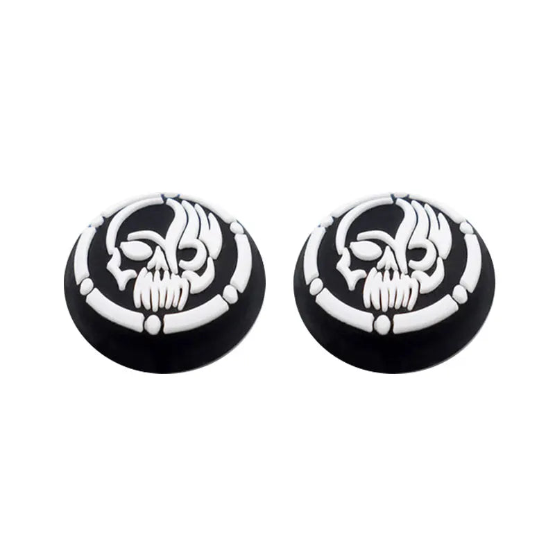 2pc Soft Silicone Thumb Stick Grip Caps for PS5 PS4 Xbox Switch Controller