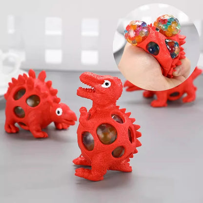1pc New Dinosaur Squeeze Toys for Children Vented Grape Ball Pinch Decompression Antistress Squishy Toy Relief Stress