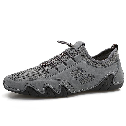 Men Casual Shoes Leather Fashion Men Sneakers Handmade Breathable Mens Loafers Moccasins Luxury Brand Men's Boat Driving Shoes