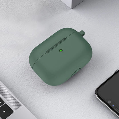 3rd Gen Earphone Case for AirPods 3 Apple Earphone Protective Case With Hook Hole Silicone Airpods Case Cover Earbuds Ear Pads