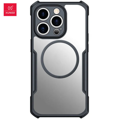Xundd Case for iPhone 15 14 16 17 Pro Max 17 Air Phone 13 Pro 12 Magnetic Case,Airbag Shockproof Shell,Camera Protect Cover