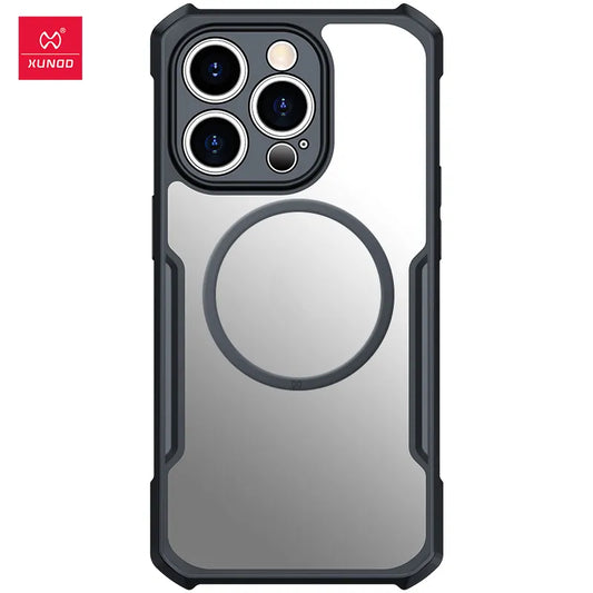Xundd Case for iPhone 15 14 16 17 Pro Max 17 Air Phone 13 Pro 12 Magnetic Case,Airbag Shockproof Shell,Camera Protect Cover
