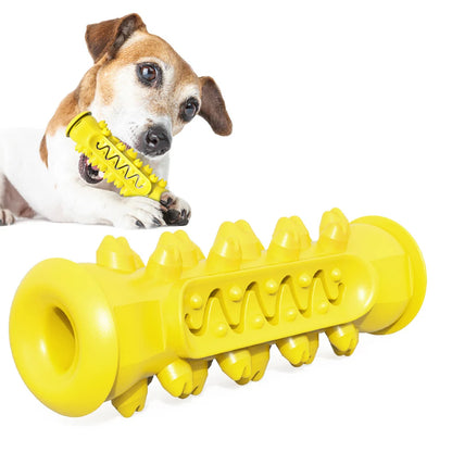 Dog Molar Toothbrush Toys Chew Cleaning Teeth Elasticity Soft Puppy Dental Care Extra-Tough Pet Cleaning Toy Supplies Dog Toys