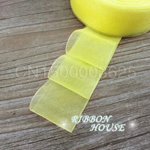 40mm Organza Ribbons Wholesale Gift Wrapping Decoration Christmas Ribbons