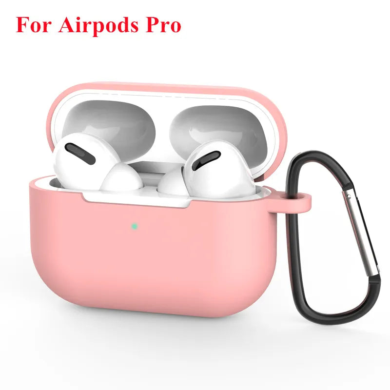 Silicone Protective Case for Apple AirPods Pro and AirPods 3