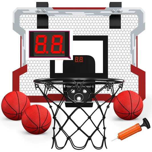 Outdoor Basketball Hoop for Kids Indoor Basketball Hoops,Mini Basketball Hoop With 3 Balls Toys for 3 4 5 6 7 8 9 10 11 12+ Year