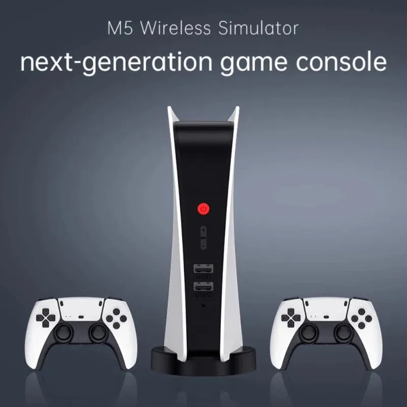 Built-In 15000 Games Play Station5 Television Classic Arcade Video Game Consoles Retro TV Game Box With 2 Wireless Controllers