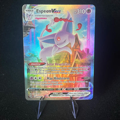 Anime PTCG Trading Card Vaporeon Lillies Clefairy Ex Gengar Vmax Rule Holographic Game Collection Card Child Holiday Gifts